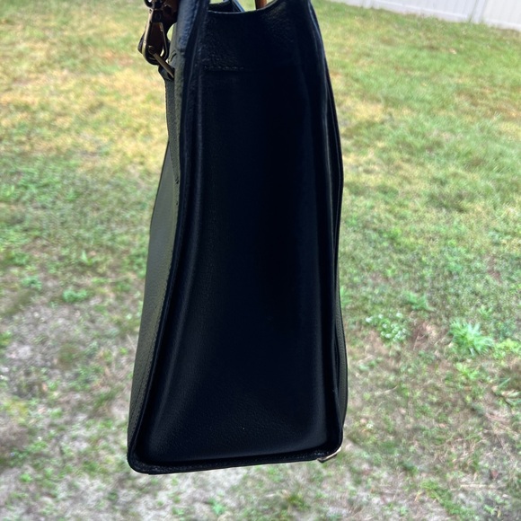 ❤️GORGEOUS VINTAGE AUTHENTIC GUCCI DIANA BLACK LEATHER BAMBOO HANDLE LEATHER - Picture 8 of 15